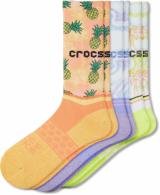 Crocs Socks Adult Crew Retro Resort 3 pack