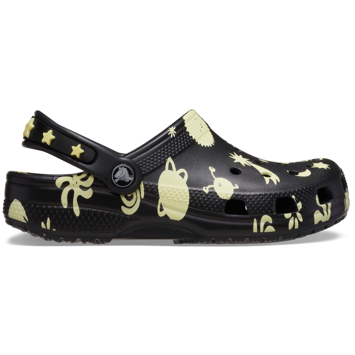 Kids’ Classic Glow-In-the-Dark Space Clog