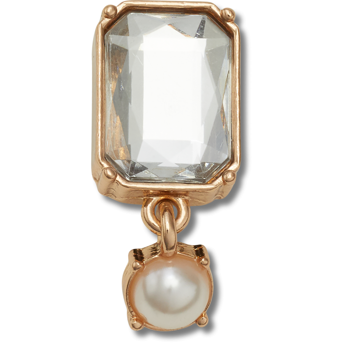 Gold Pearl Dangle
