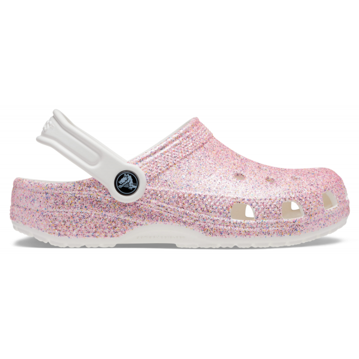 Kids Classic Glitter Clog