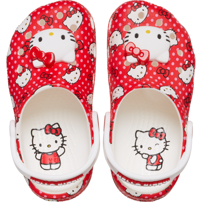 Toddlers Hello Kitty® Red Classic Clog