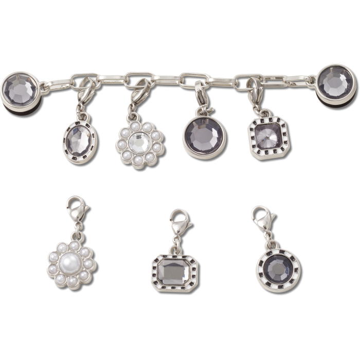 Silver Adjustable Charm Chain