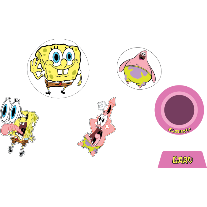 Spongebob Bubble 5Pck