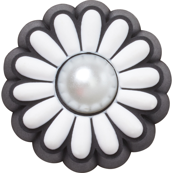 Flower with Pearl Center