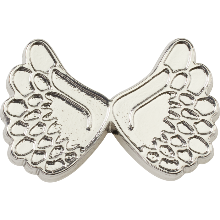 Open Metallic Angel Wings