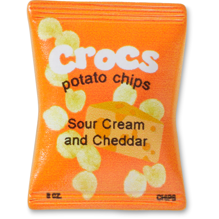 Orange Chip Bag
