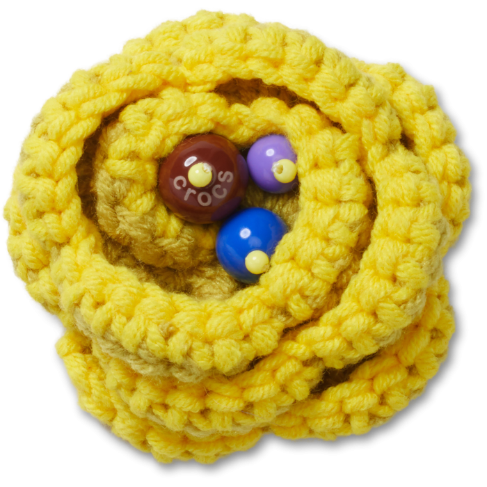 Yellow Crochet Floral