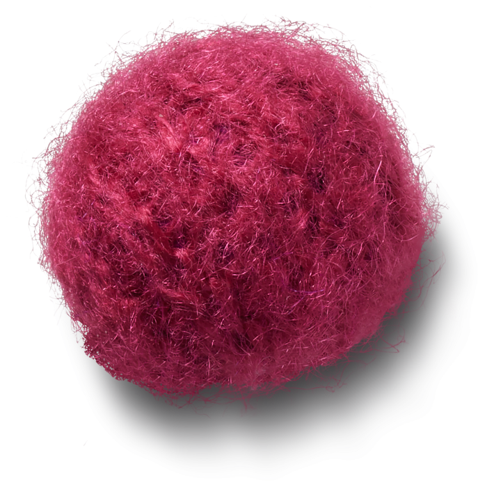 Magenta Sweater Puff