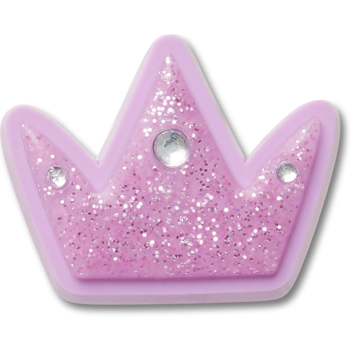 Tiny Purple Glitter Crown