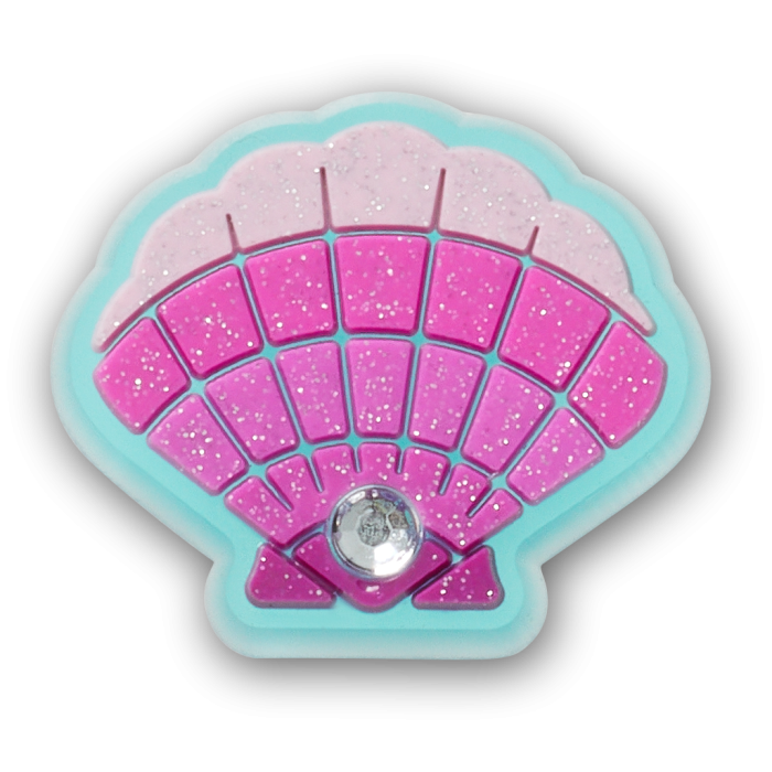 Pink Seashell with Gem