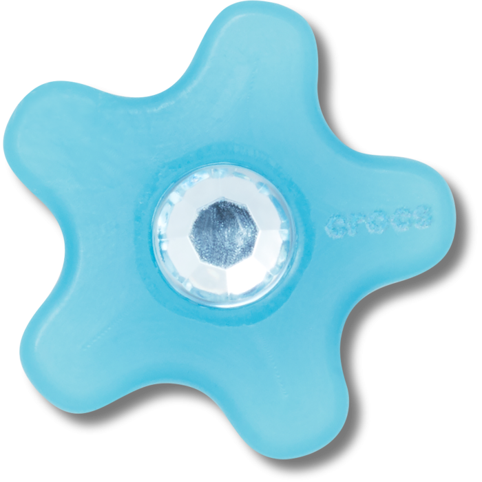 Blue Flower with Gem