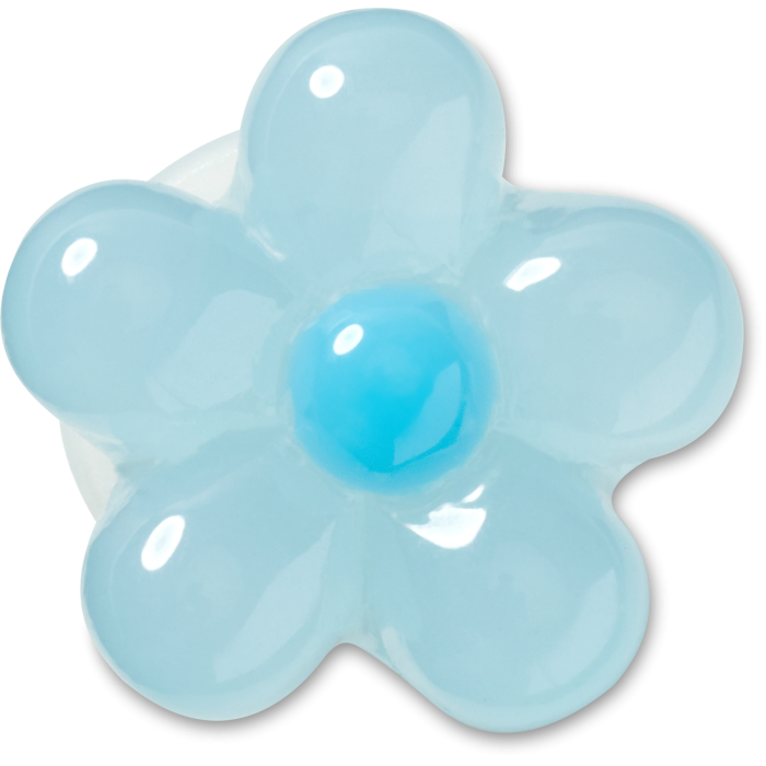 Expressive Floral Light Blue