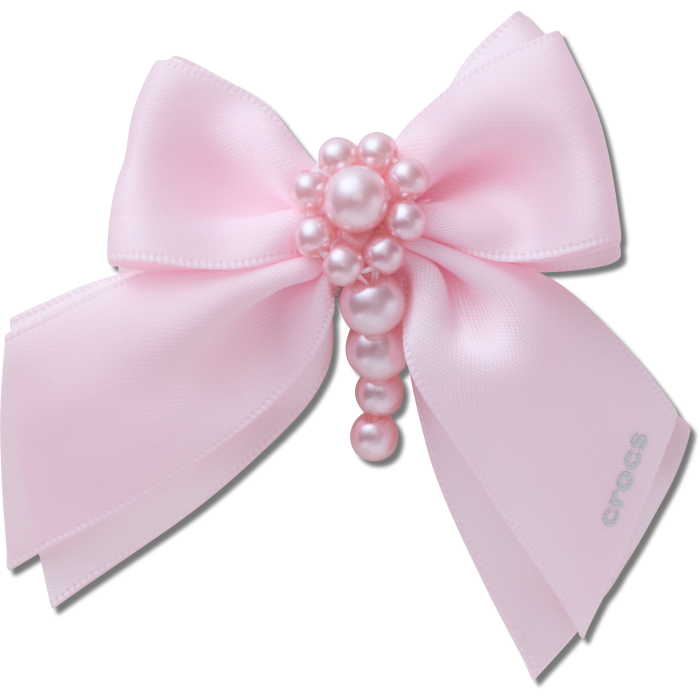 Pink Velvet Flower Bow