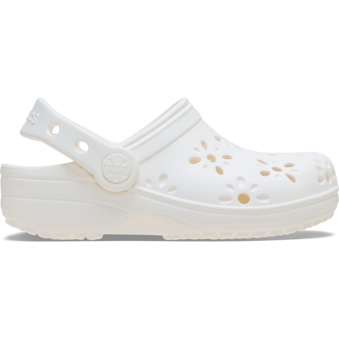 Toddler Classic Floral Cut-Out Clog
