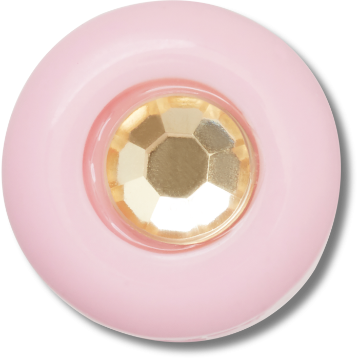 Pink and Yellow Acrylic Gem