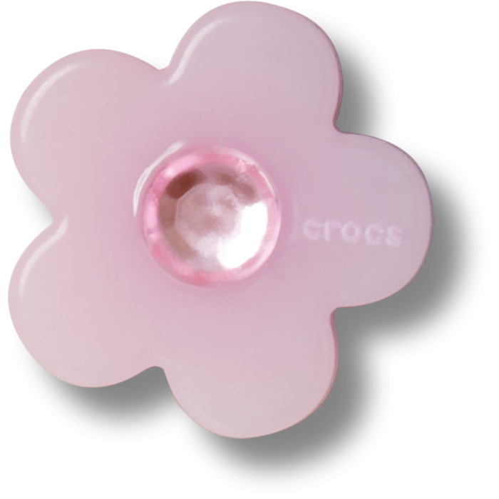 Pink Flower with Gem