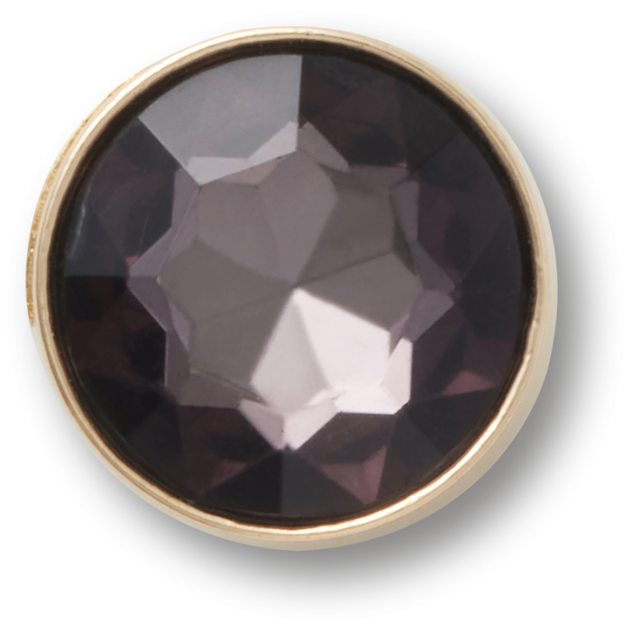 Gold and Black Circle Gem
