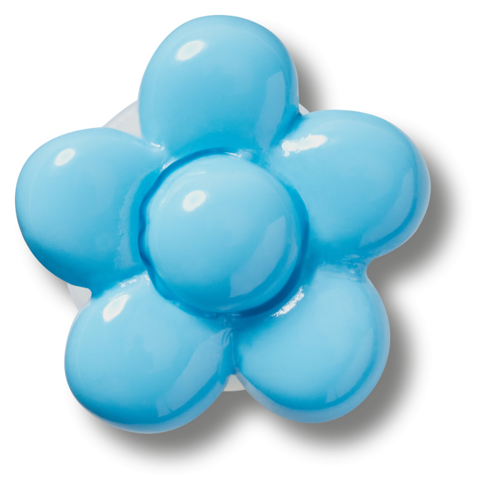Expressive Floral Bright Blue