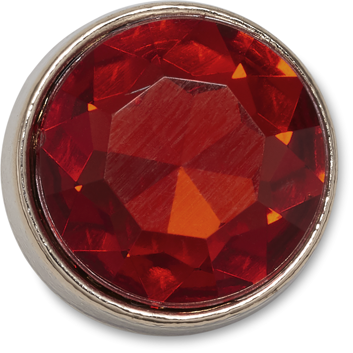 Dark Pink Circle Gem