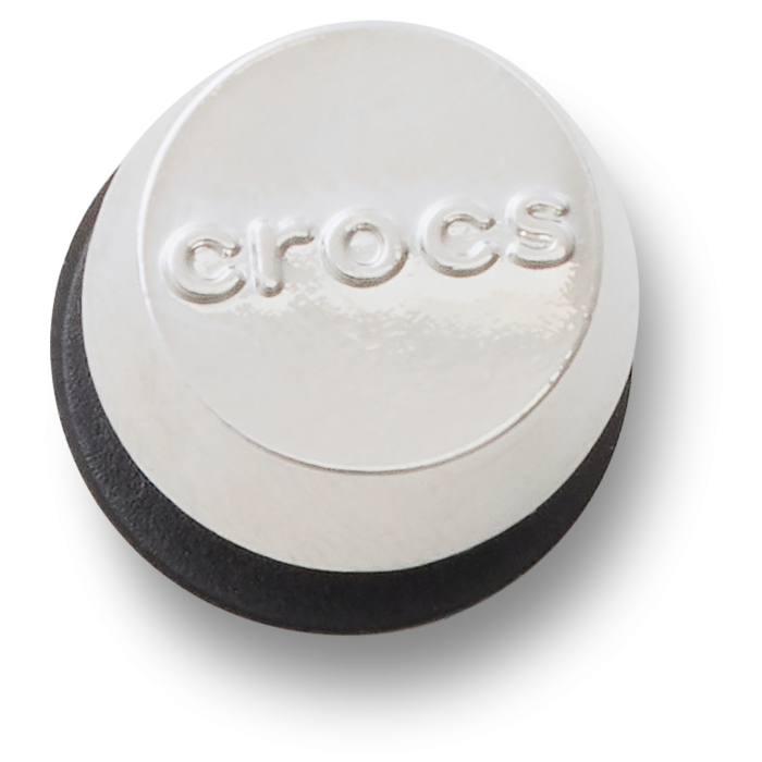 Silver Crocs Stud