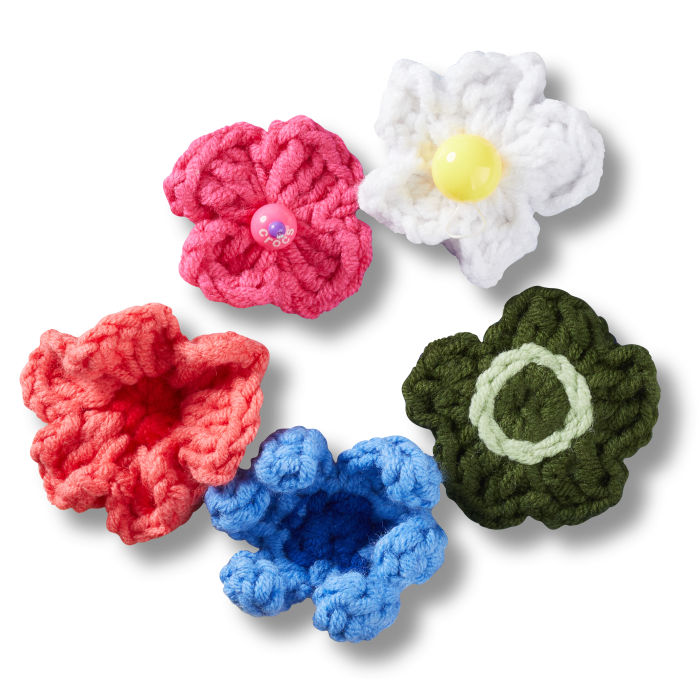 Crochet Floral Mix 5 Pack