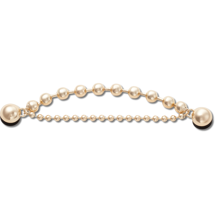 Gold and Crystal Double Chain