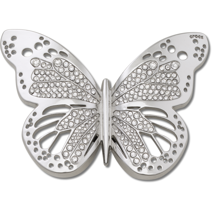 Silver Cutout Butterfly