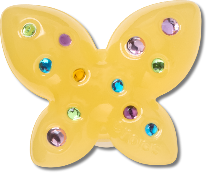 Dainty Gem Yellow Butterfly