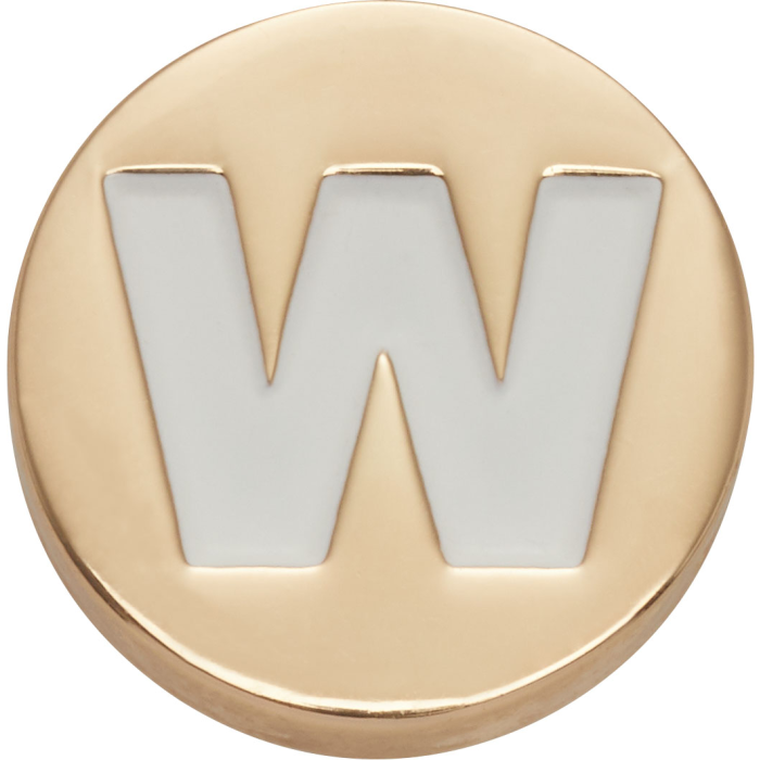 Gold Letter W