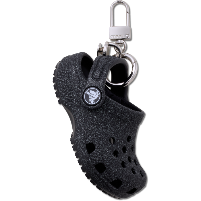 Classic Glitter Clog Bag Charm