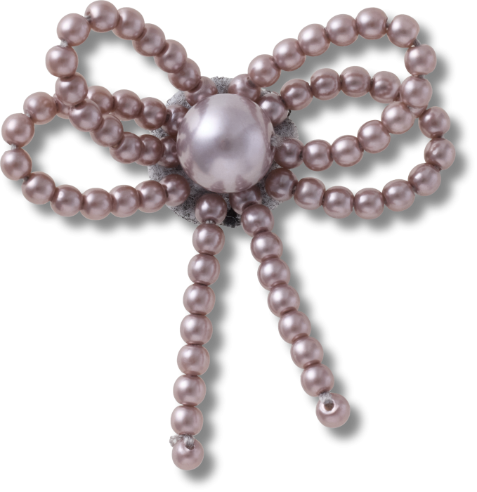 Celestial Grey Pearl Bow