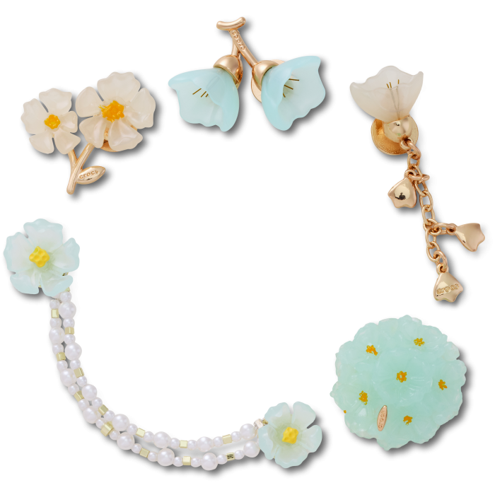 Blue Dainty Floral 5 Pack