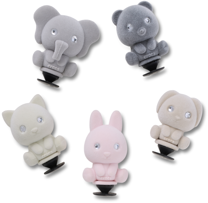 RhinestoneFlockedAnimal5Pack