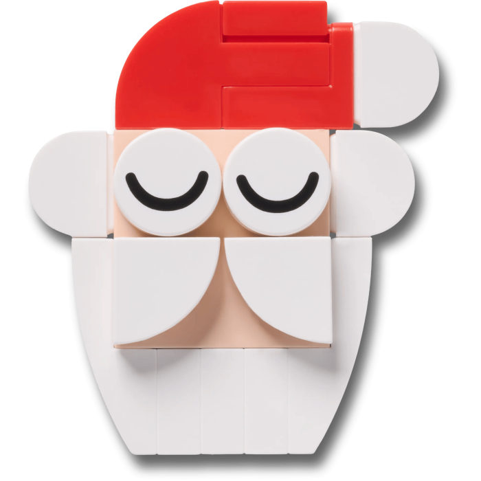 4LW Holiday Multi Santa Claus Face