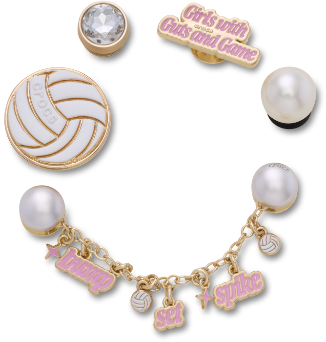 Volleyball Bling 5 Pack