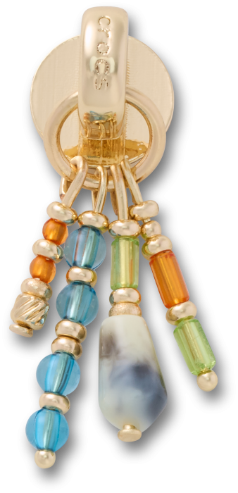 Multi Strand Beaded Stud