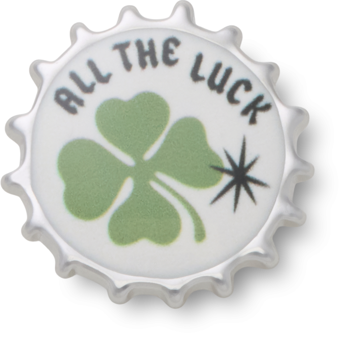 All the Luck Enamel Icon