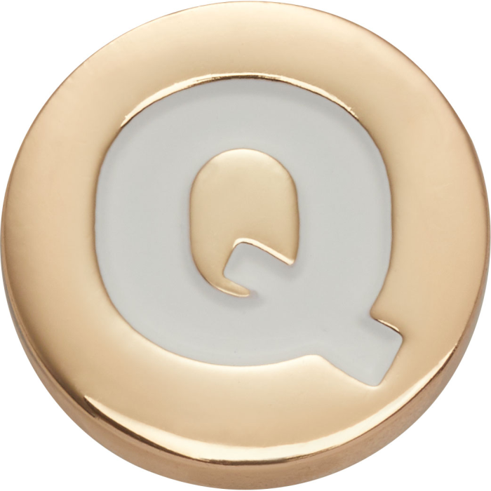 Gold Letter Q