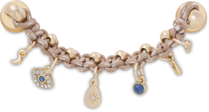 Corded Evil Eye Chain