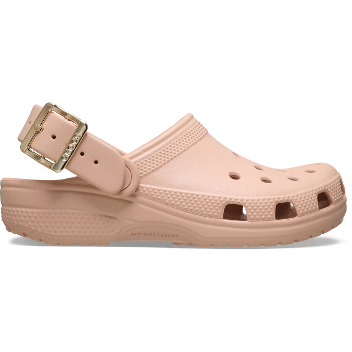 Kids' Classic Metallic Buckle Clog